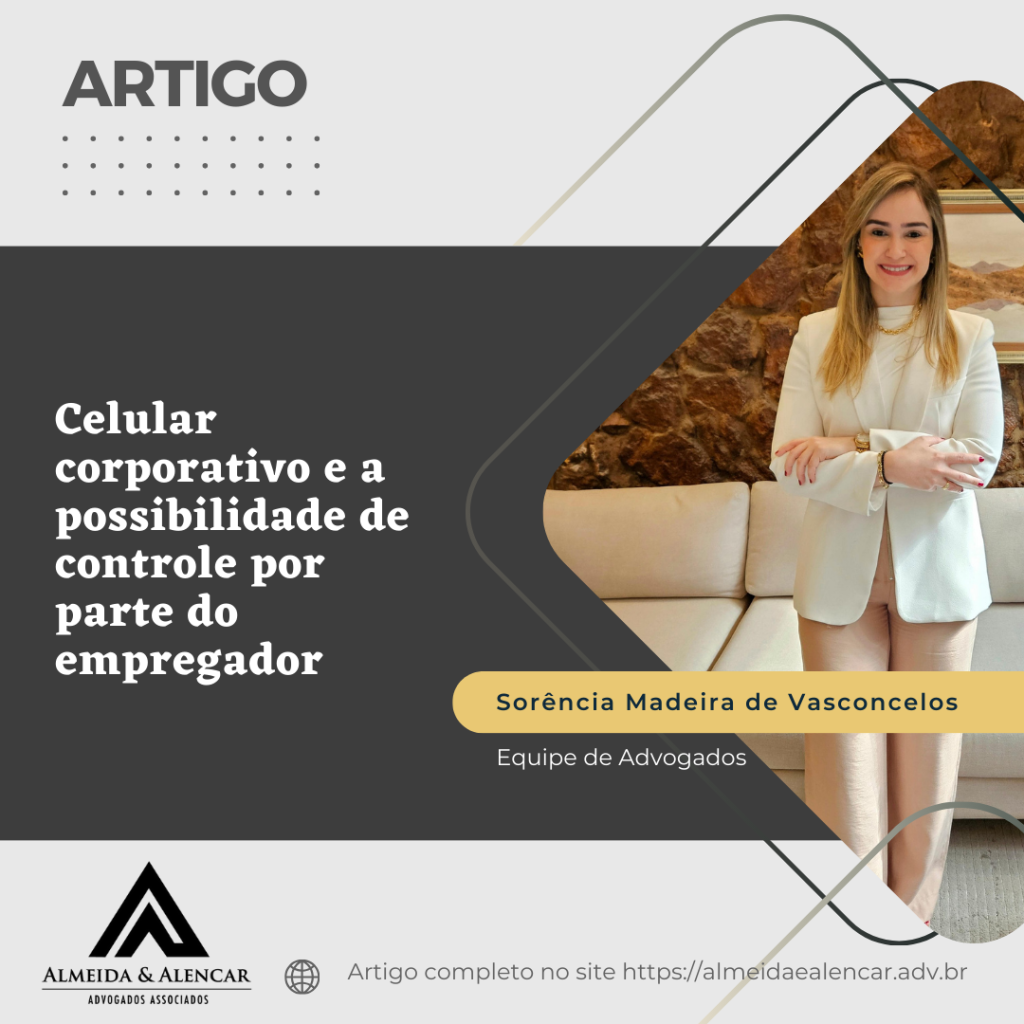 Celular corporativo e a possibilidade de controle por parte do empregador