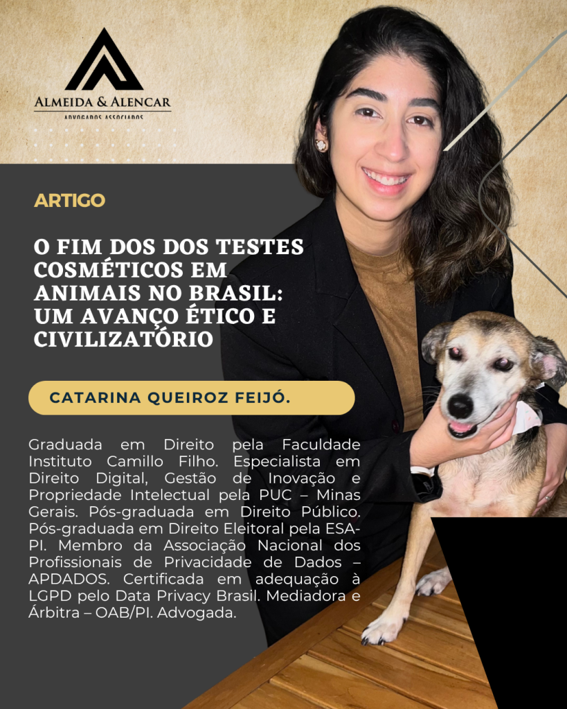 O fim dos testes cosméticos em animais no Brasil: Um avanço ético e civilizatório