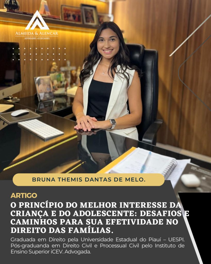 O princípio do melhor interesse da criança e do adolescente: desafios e caminhos para sua efetividade no Direito das Famílias