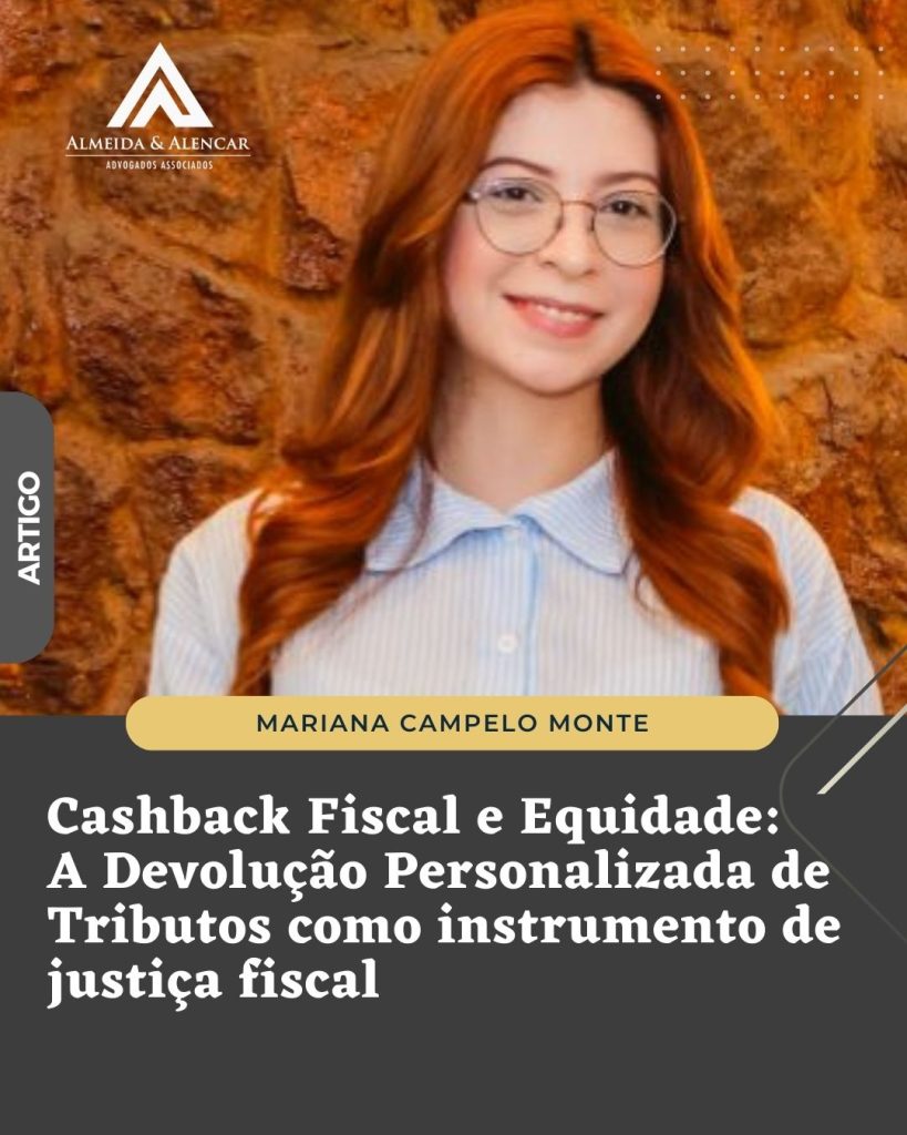 Cashback Fiscal e Equidade: A Devolução Personalizada de Tributos como instrumento de justiça fiscal