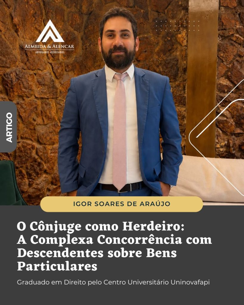 O Cônjuge como Herdeiro: A complexa concorrência com descendentes sobre bens particulares